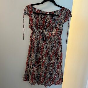 Free People “Miss Right Mini Dress in Black”. Like new.
